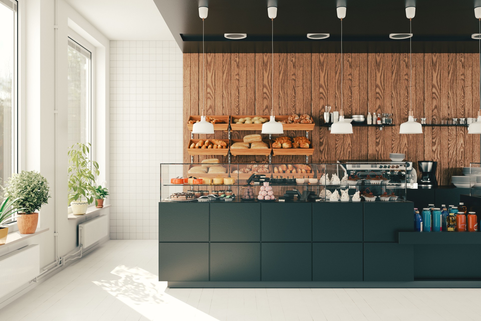 Modern Bakery Cafe